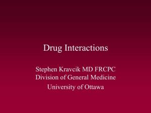 W20. Case-Based Approach to Medication Interactions