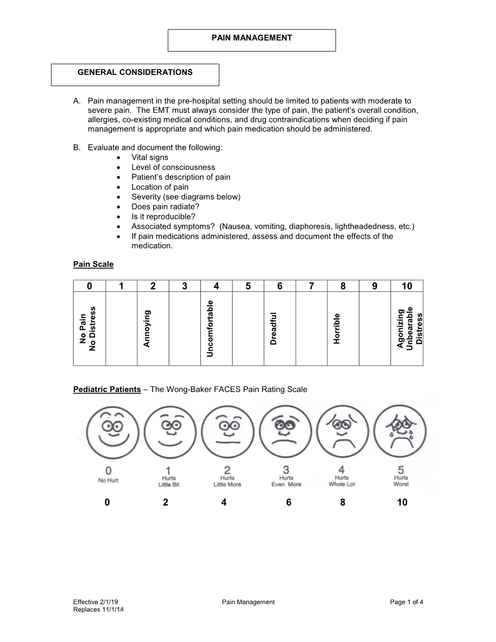 Pain Management