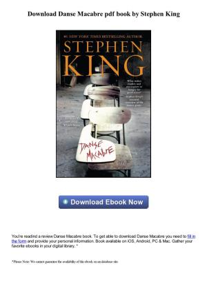 Download Danse Macabre Pdf Ebook by Stephen King