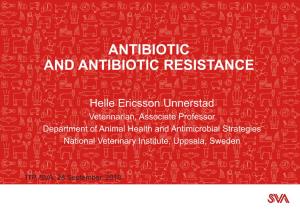 Antibiotic and Antibiotic Resistance