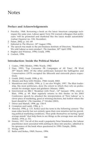 Inside the Political Market