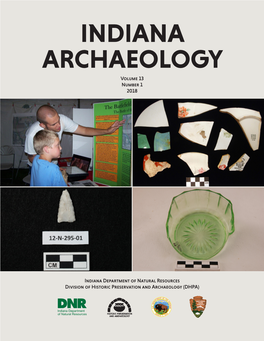2018 Indiana Archaeology Journal Vol. 13. No. 1