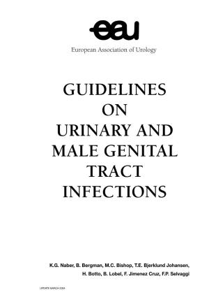 Guidelines on Urinary and Male Genital Tract Infections