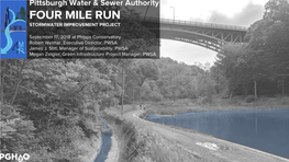 Four Mile Run Stormwater Improvement Project