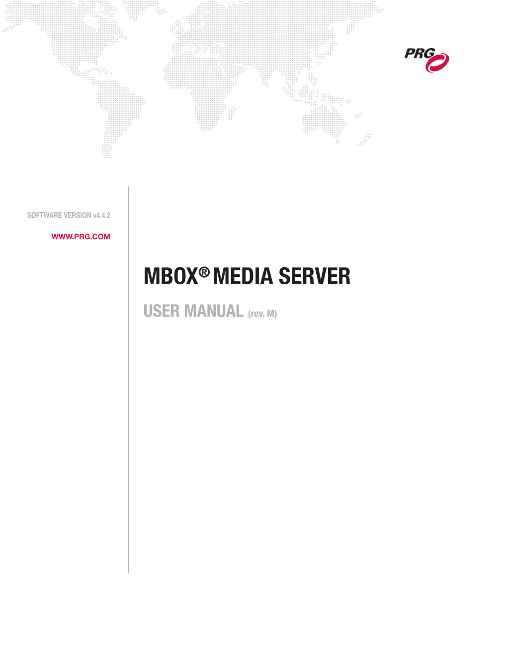 Mbox®Media Server User Manual