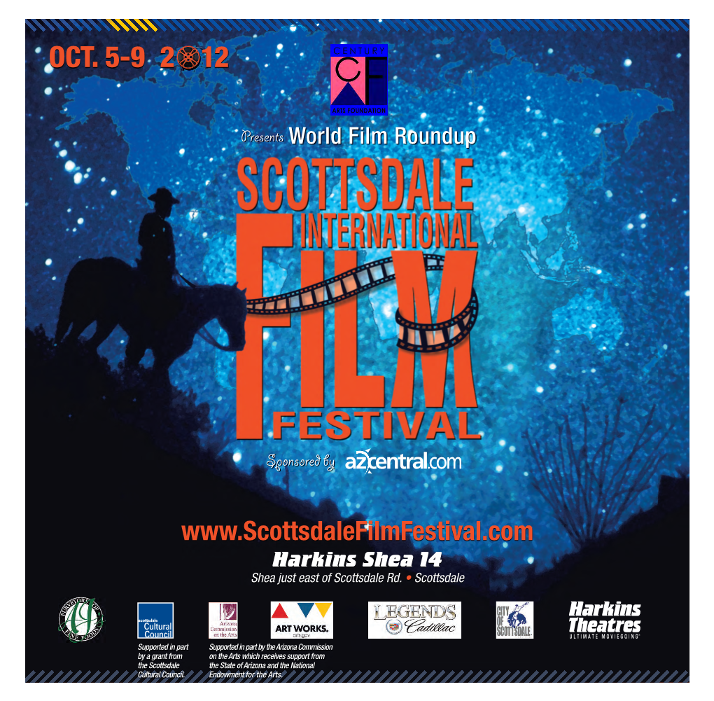 Scottsdale International Film Festival ••• 3 Tableofcontents Presenting Sponsor