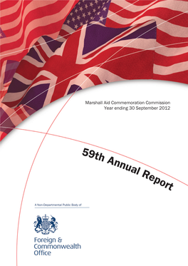 Fifty Ninth Annual Report of the Marshall Aid Commemoration