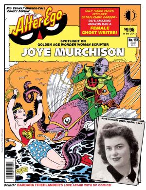 Joye Murchison • Barbara Friedlander’S Love Affair with Dc Comics • Fca • Bill Schelly • Mr