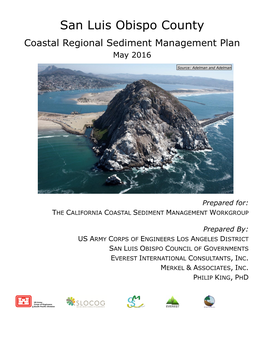 San Luis Obispo County Coastal Regional Sediment Management Plan May 2016