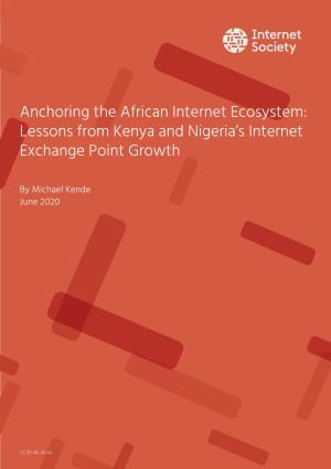 Anchoring the African Internet Ecosystem