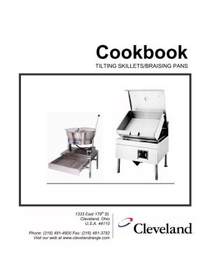 Cookbook TILTING SKILLETS/BRAISING PANS