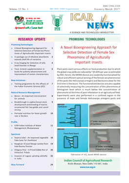 A Novel Bioengineering Approach for Selective Detection of Female Sex Pheromone of Agriculturally Important Insects