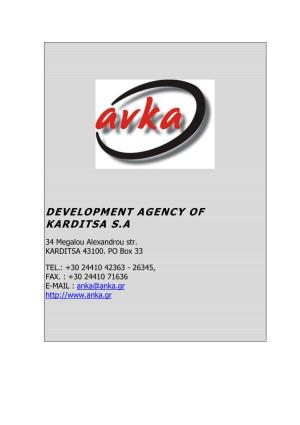 Development Agency of Karditsa S.A