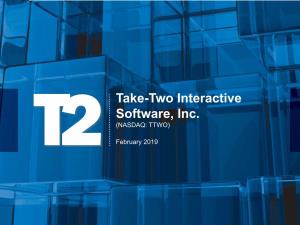 Take-Two Interactive Software, Inc. (NASDAQ: TTWO)