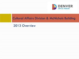 Public Art Denver & Cultural Programs