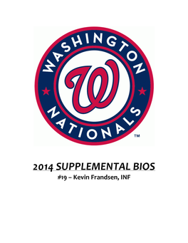 2014 Supplemental Bios