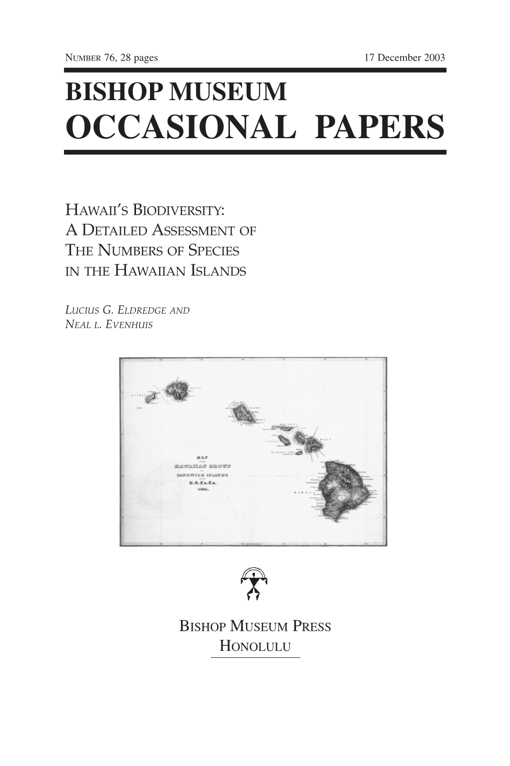 Occasional Papers