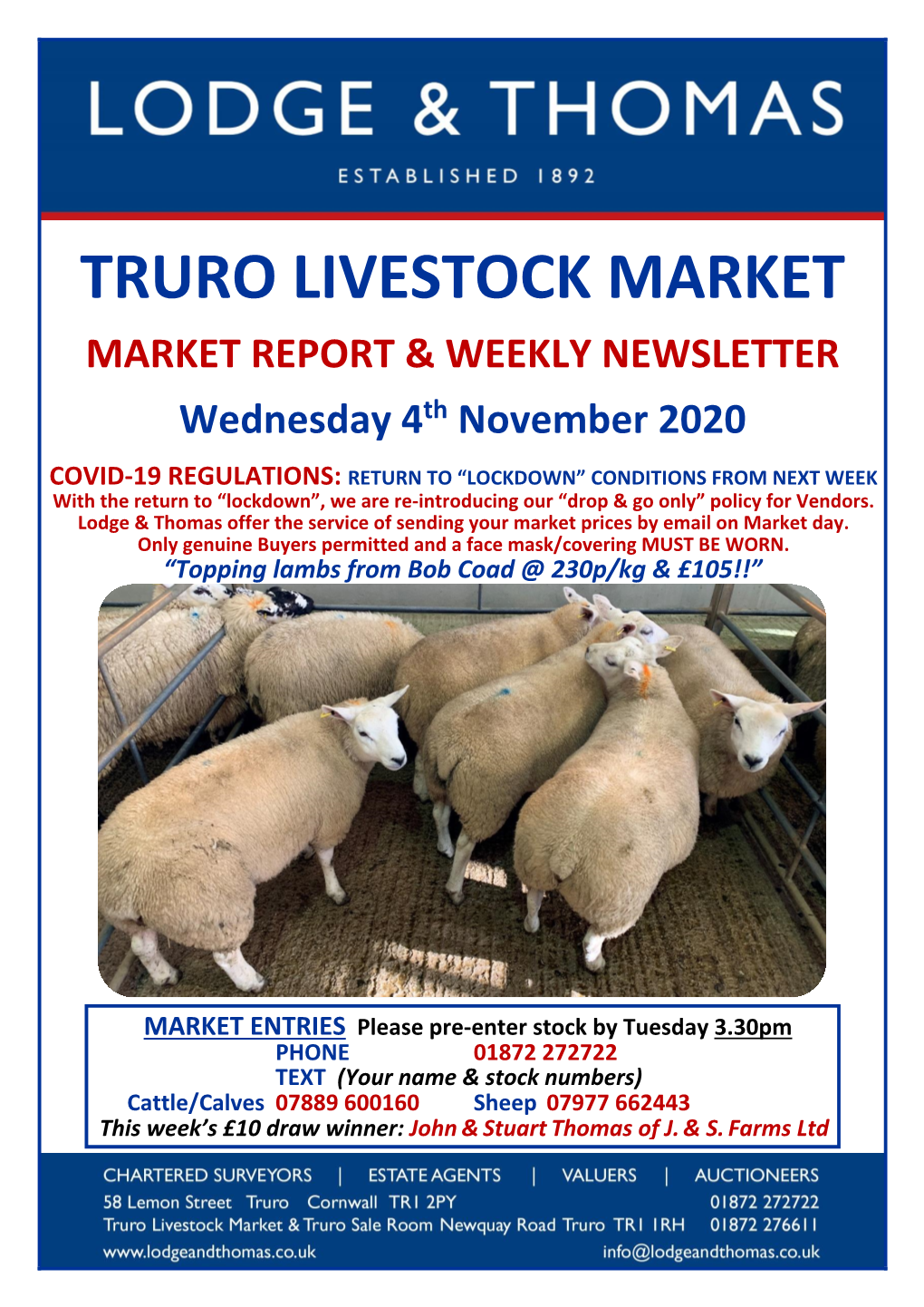 Truro Livestock Market