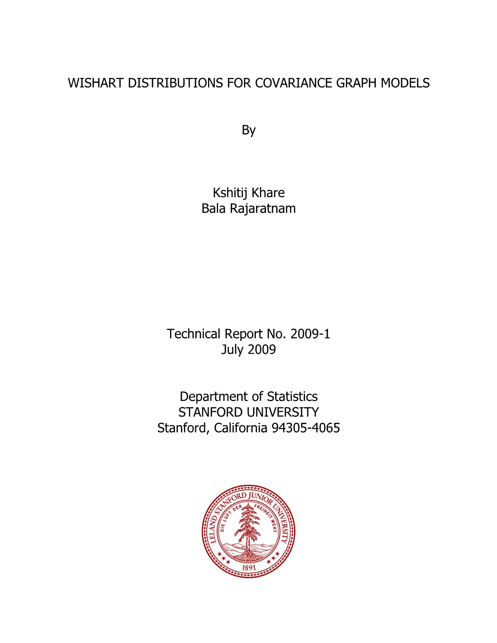 Wishart Distributions for Covariance Graph Models