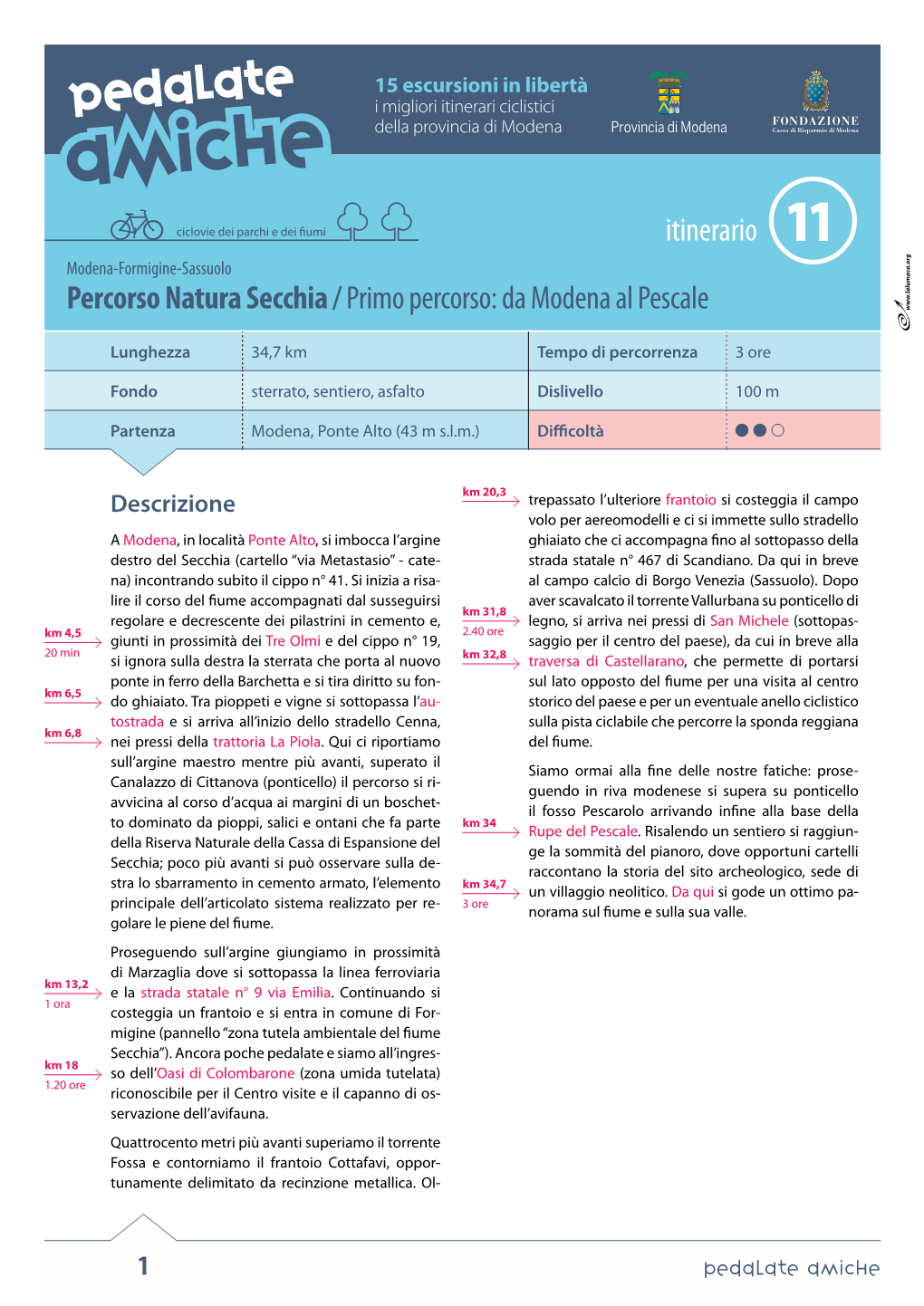 Pedalate I Migliori Itinerari Ciclistici Della Provincia Di Modena