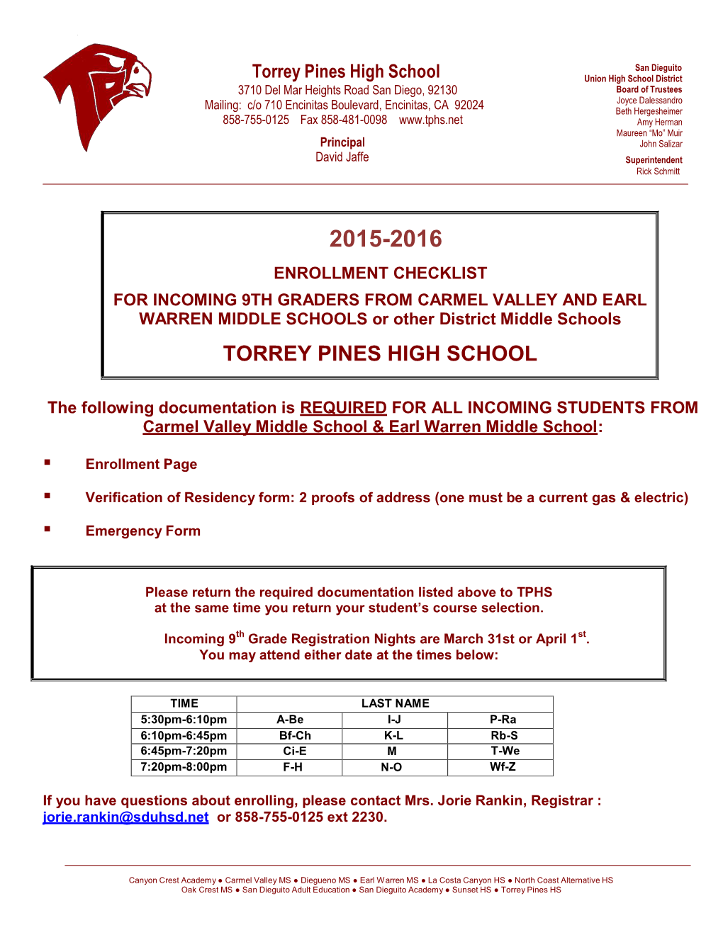 Torrey Pines High School