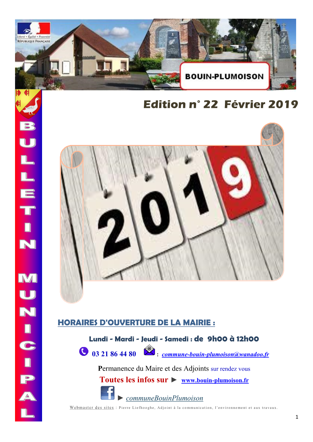Edition N° 22 Février 2019