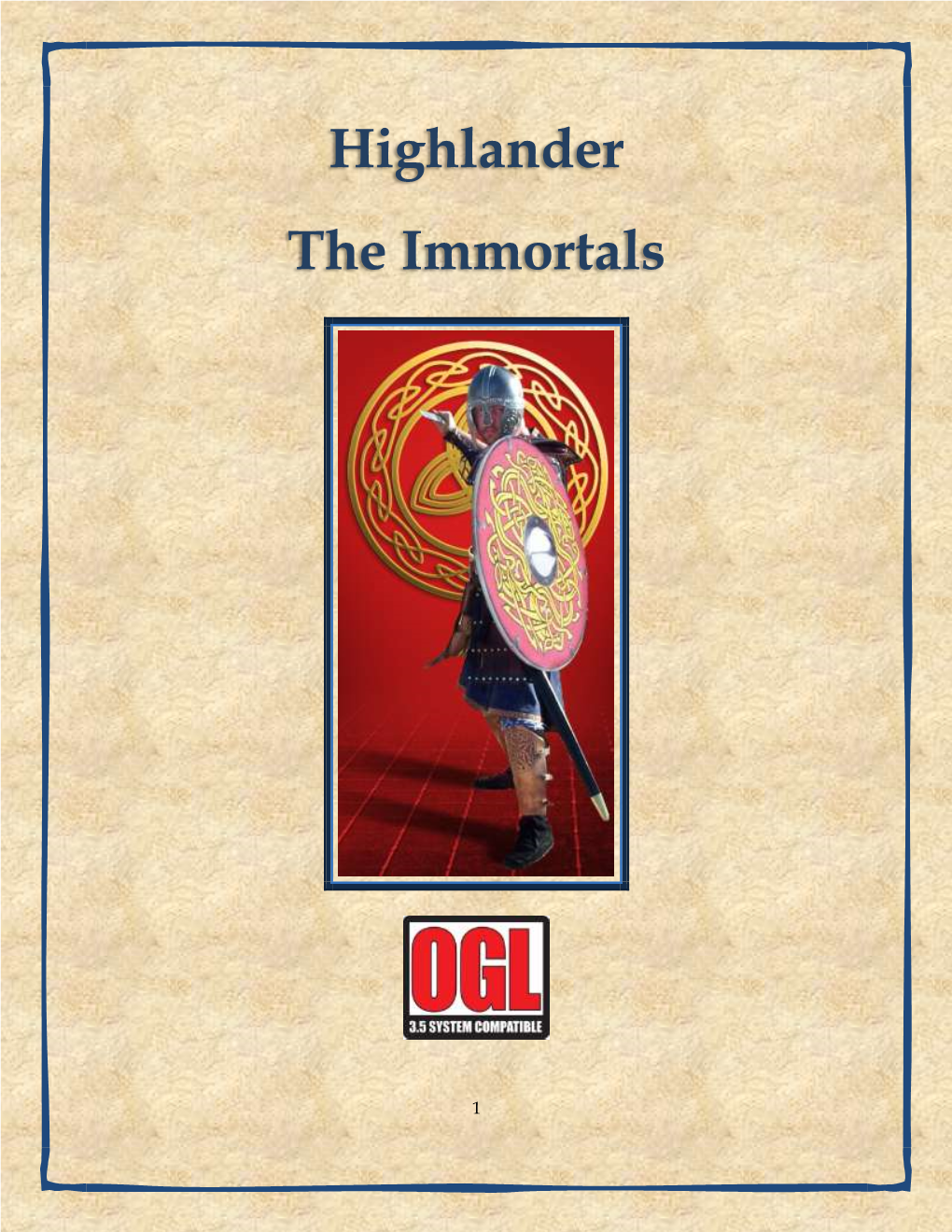 Highlander the Immortals