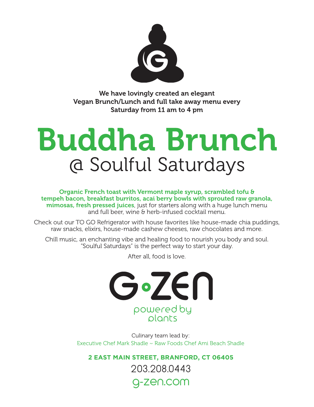 Buddha Brunch @ Soulful Saturdays