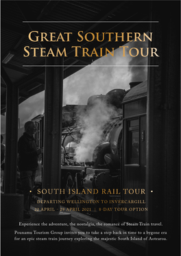 Great Southern Steam Train Tour