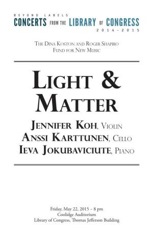 Light & Matter