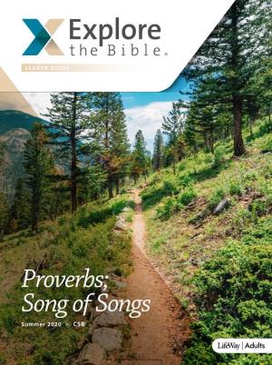 Proverbs; Song of Songs Proverbs; Song