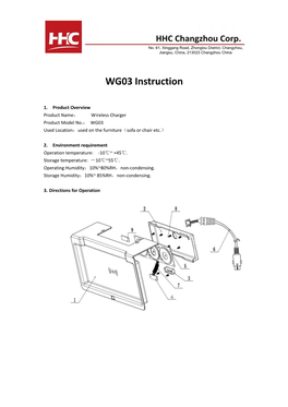 WG03 Instruction