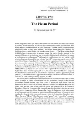 The Heian Period