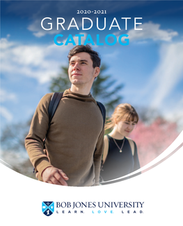 2020-2021 Graduate Catalog 2