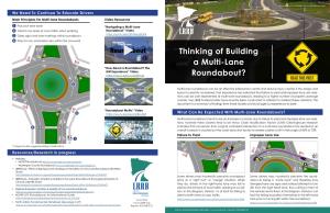 Thinking of Building a Multi-Lane Roundabout?