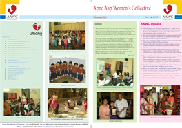 Newsletter AAWC