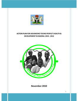 Action Plan for Advancing Young People's Health and Development in Nigeria 2010-2012