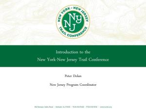 Introduction to the New York-New Jersey Trail Conference