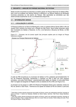 Encarte 3 - Análise Da Unidade De Conservação