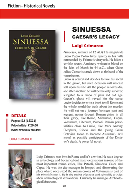 Sinuessa Caesar’S Legacy