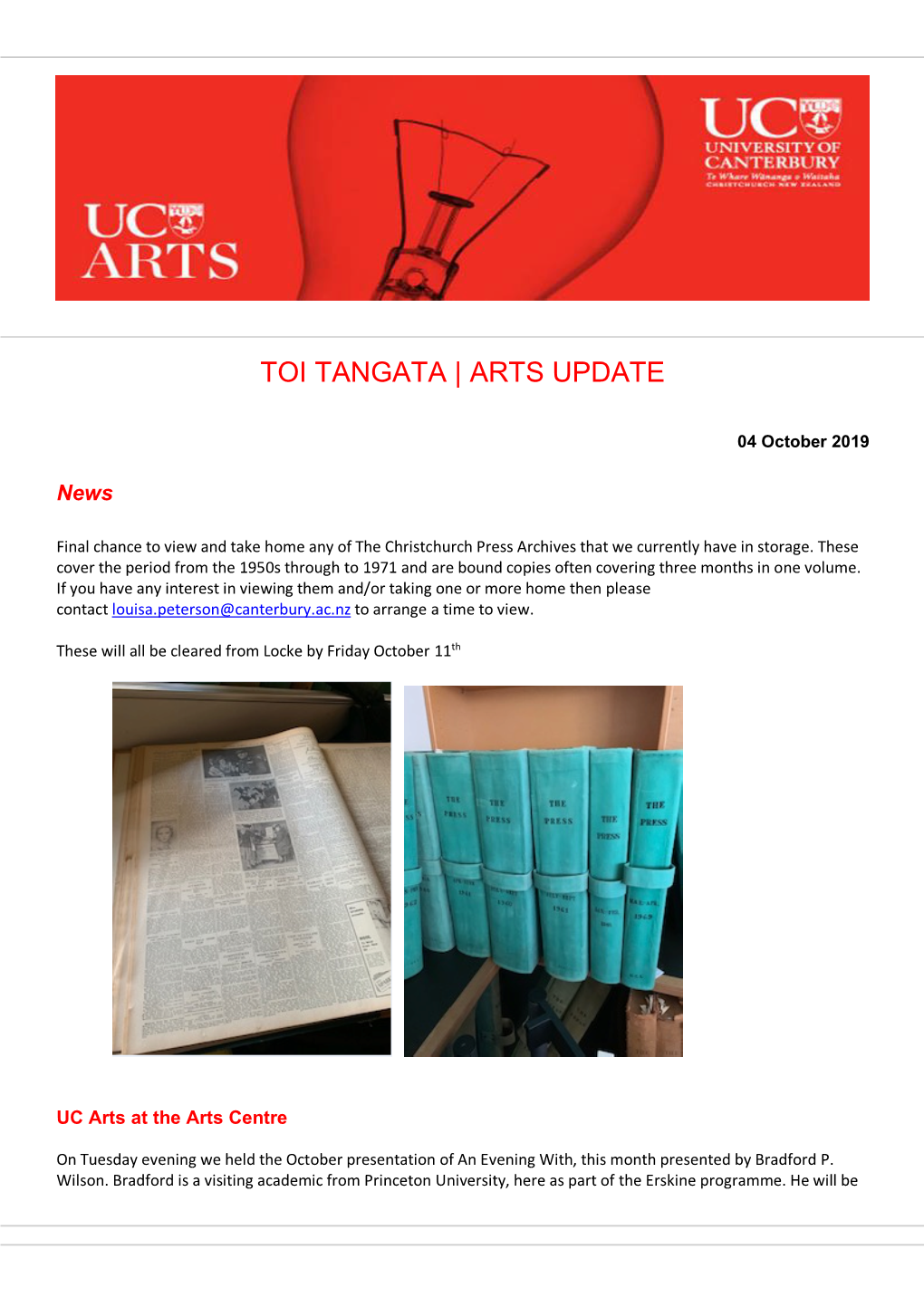 Toi Tangata | Arts Update