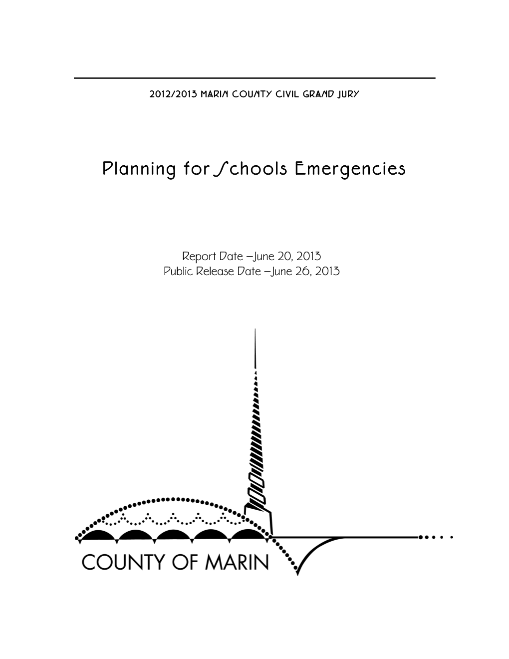 Planning for Schools Emergencies