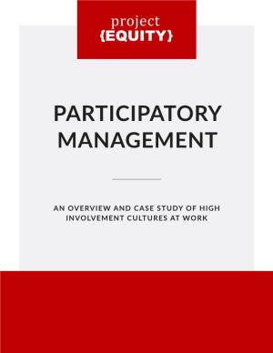 Participatory Management
