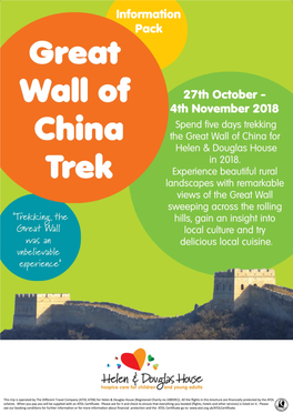 Information-Pack-Great-Wall-Of-China
