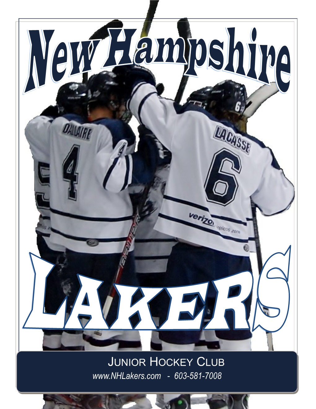 Junior Hockey Club - 603-581-7008 New Hampshire Lakers  the Program