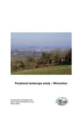 Peripheral Landscape Study Wincanton