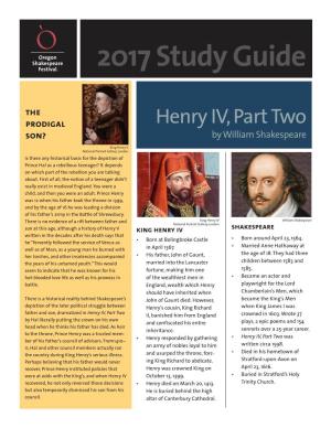 Henry IV, Part Two Son? by William Shakespeare