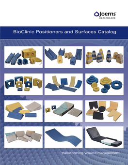 Bioclinic Positioners and Surfaces Catalog