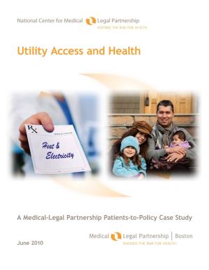 Utility Access and Health