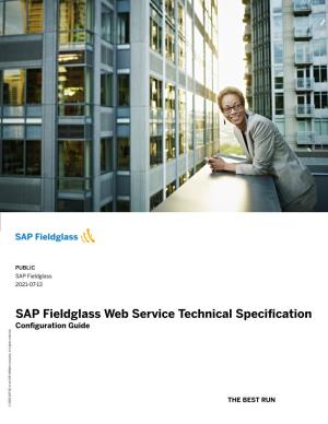 SAP Fieldglass Web Service Technical Specification Configuration Guide Company